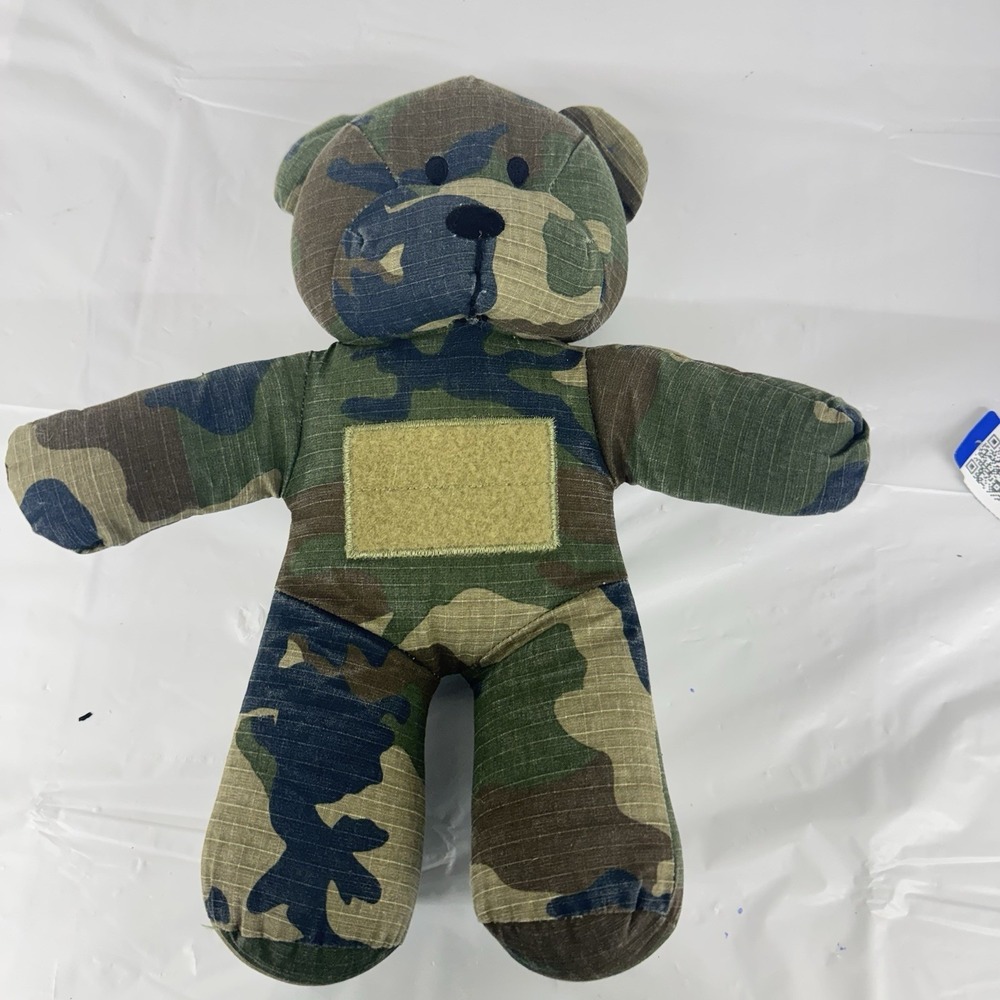 Tactical Baby Gear Brand Stuffed Teddy Bear Camo Color Med‎ 12"